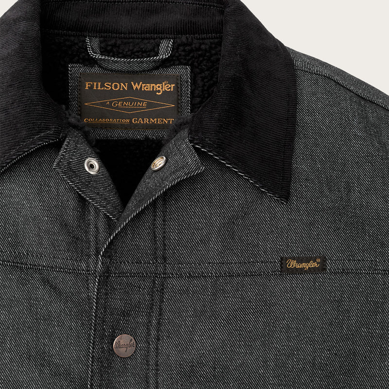 Veste de travail en denim wrangler x filson par Filson | Black (Gray)