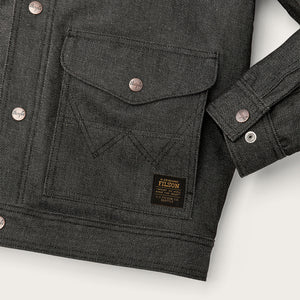 Veste de travail en denim wrangler x filson par Filson | Black (Gray)