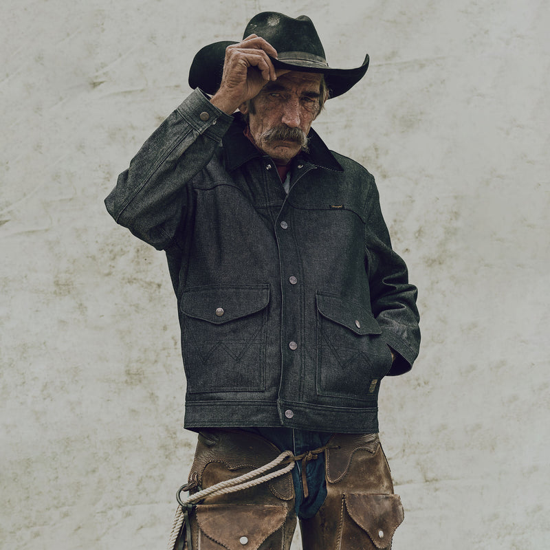 Veste de travail en denim wrangler x filson par Filson | Black (Gray)