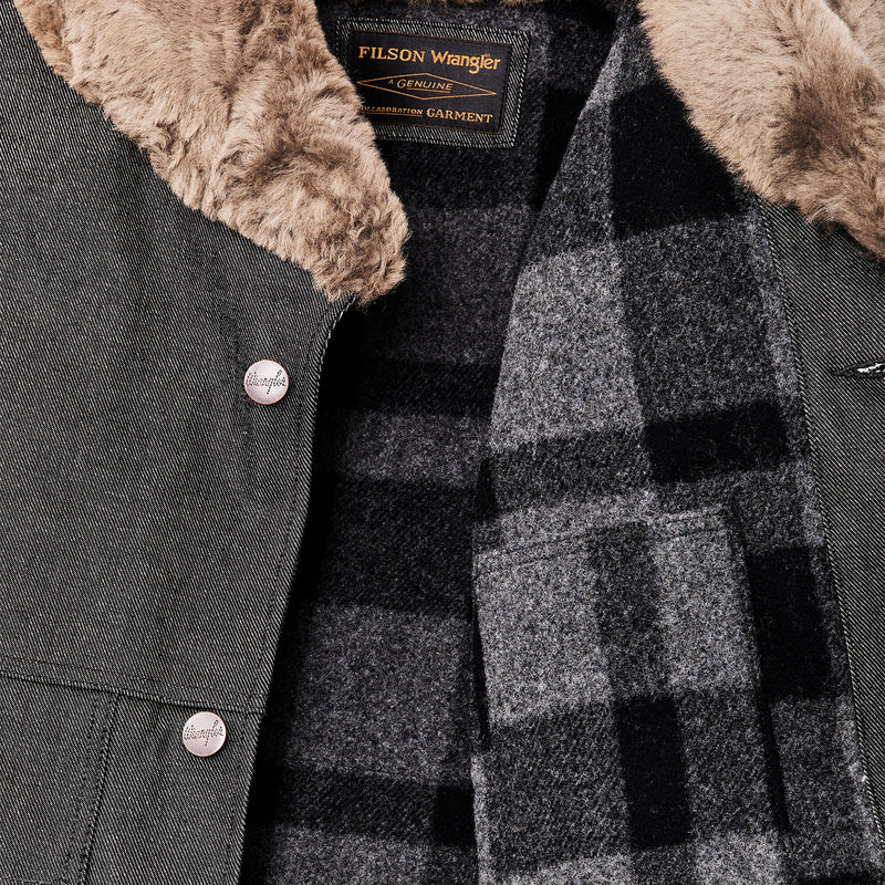 Wrangler x filson packer coat von Filson | Black (Gray)