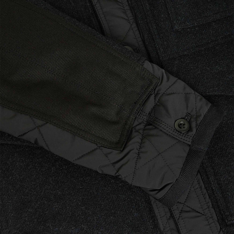 Filson x junya watanabe padded wool jacket by Filson | Charcoal / black (Black)