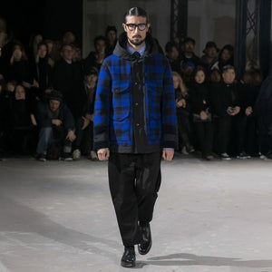Filson x junya watanabe checked wool insulated jacket von Filson | Black / navy black (Blue)