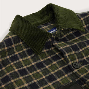 Filson × junya watanabe jac-shirt kariert wolle von Filson | Navy green beige / b (Green)