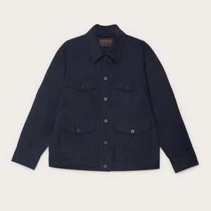 Dry wax journeyman jacket par Filson | Navy (Blue)