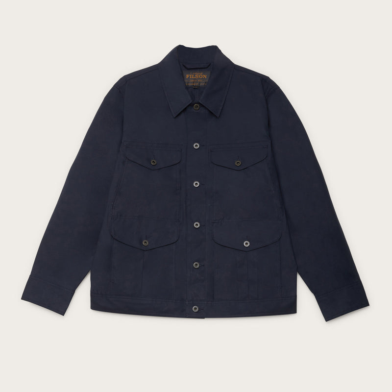Dry wax journeyman jacket par Filson | Navy (Blue)