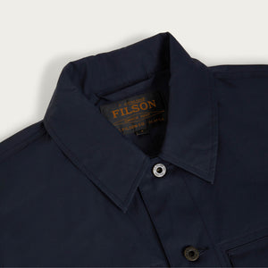 Dry wax journeyman jacket par Filson | Navy (Blue)