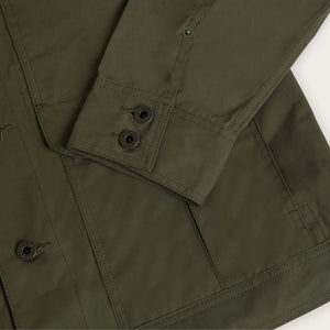 Dry wax journeyman jacket par Filson | Dark olive (Green)