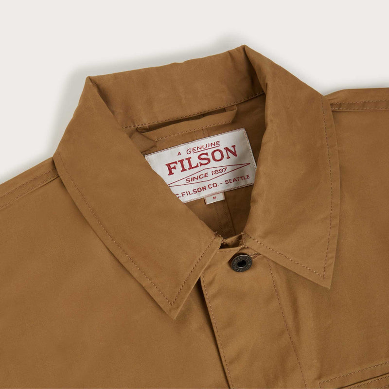 Dry wax journeyman jacket par Filson | Tan (Beige)