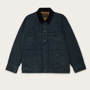 Coated journeyman jacket par Filson | Navy/tan (Blue)