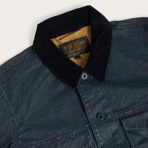 Coated journeyman jacket par Filson | Navy/tan (Blue)