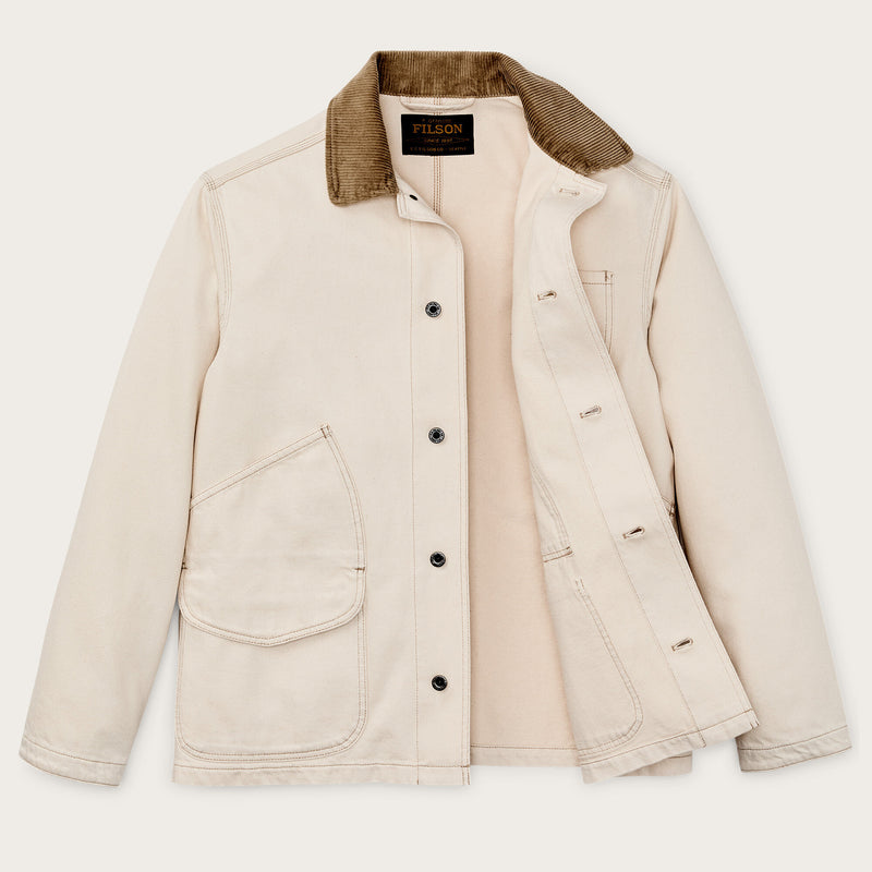 11-oz. denim outfitter jacket par Filson | Natural seed (Beige)