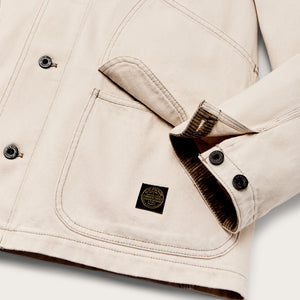 11-oz. denim outfitter jacket par Filson | Natural seed (Beige)