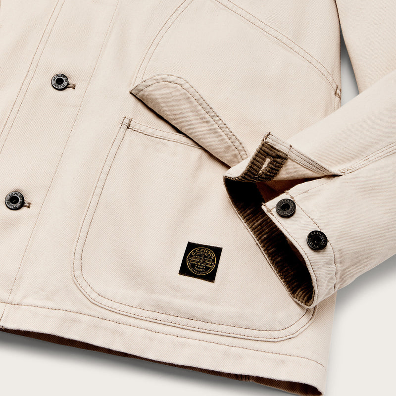 11-oz. denim outfitter jacket par Filson | Natural seed (Beige)
