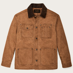 Rustic canvas barn coat par Filson | Whiskey (Brown)