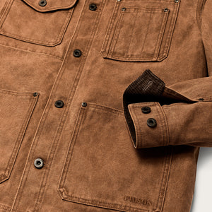 Rustic canvas barn coat par Filson | Whiskey (Brown)