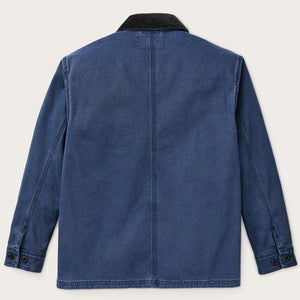 Rustic canvas barn coat by Filson | Indigo (Blue)