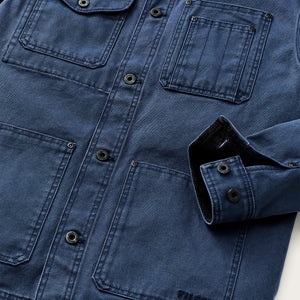 Rustic canvas barn coat by Filson | Indigo (Blue)