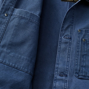 Rustic canvas barn coat by Filson | Indigo (Blue)