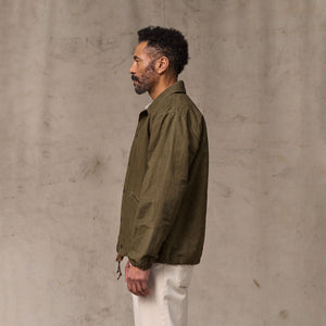 Dry wax windbreaker by Filson | Military olive (Green)