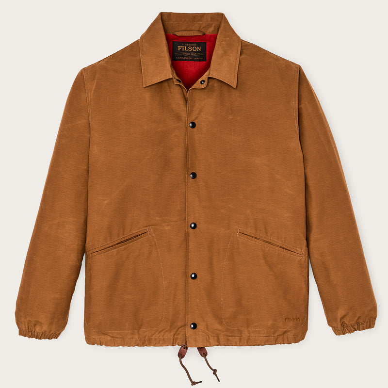 Dry wax windbreaker par Filson | Harvest tan (Brown)
