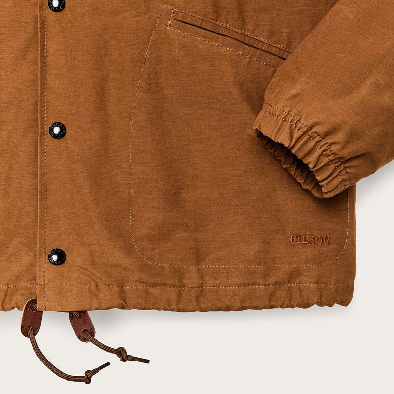 Dry wax windbreaker par Filson | Harvest tan (Brown)