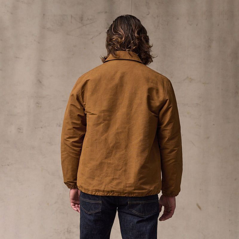 Dry wax windbreaker par Filson | Harvest tan (Brown)
