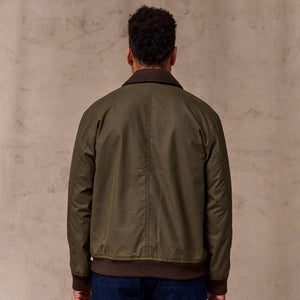Cover cloth bomber jacket par Filson | Marsh olive (Green)