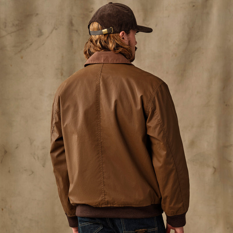 Cover cloth bomber jacket par Filson | Dark tan (Brown)