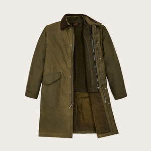 Cover cloth trench coat par Filson | Marsh olive (Green)