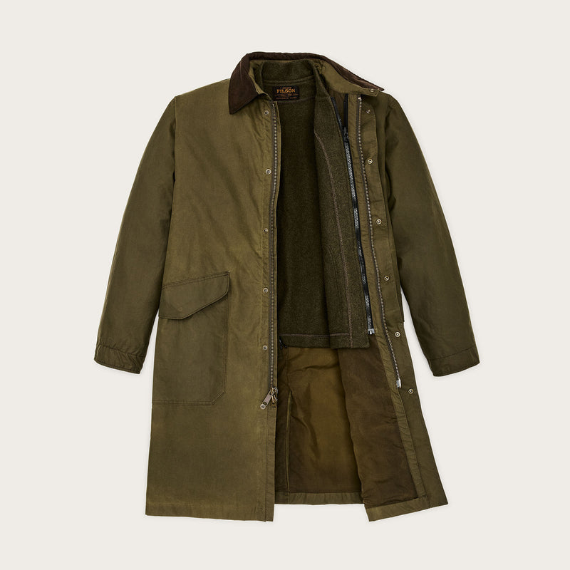 Cover cloth trench coat par Filson | Marsh olive (Green)