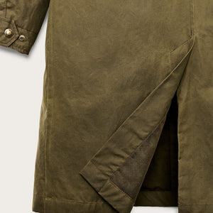 Cover cloth trench coat par Filson | Marsh olive (Green)