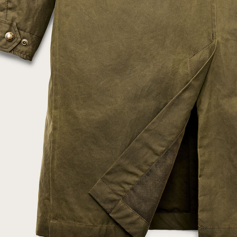 Cover cloth trench coat par Filson | Marsh olive (Green)