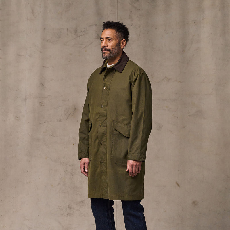 Cover cloth trench coat par Filson | Marsh olive (Green)
