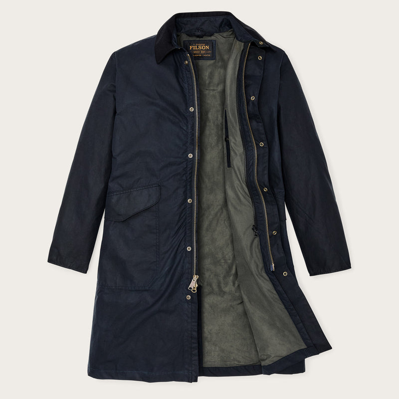 Cover cloth trench coat par Filson | Harbor blue (Blue)