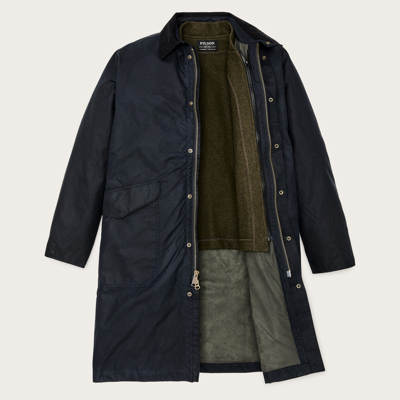 Cover cloth trench coat par Filson | Harbor blue (Blue)