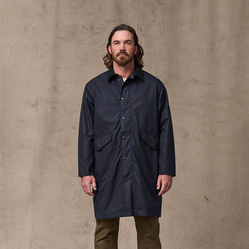 Cover cloth trench coat par Filson | Harbor blue (Blue)
