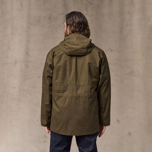 Dry wax omak coat by Filson | Burnt olive (Green)
