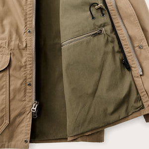 Dry wax mile marker coat par Filson | Dark beige (Beige)