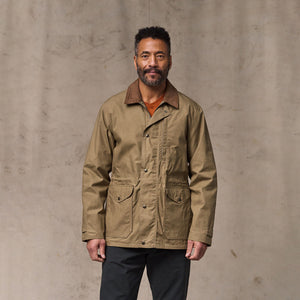Dry wax mile marker coat par Filson | Dark beige (Beige)