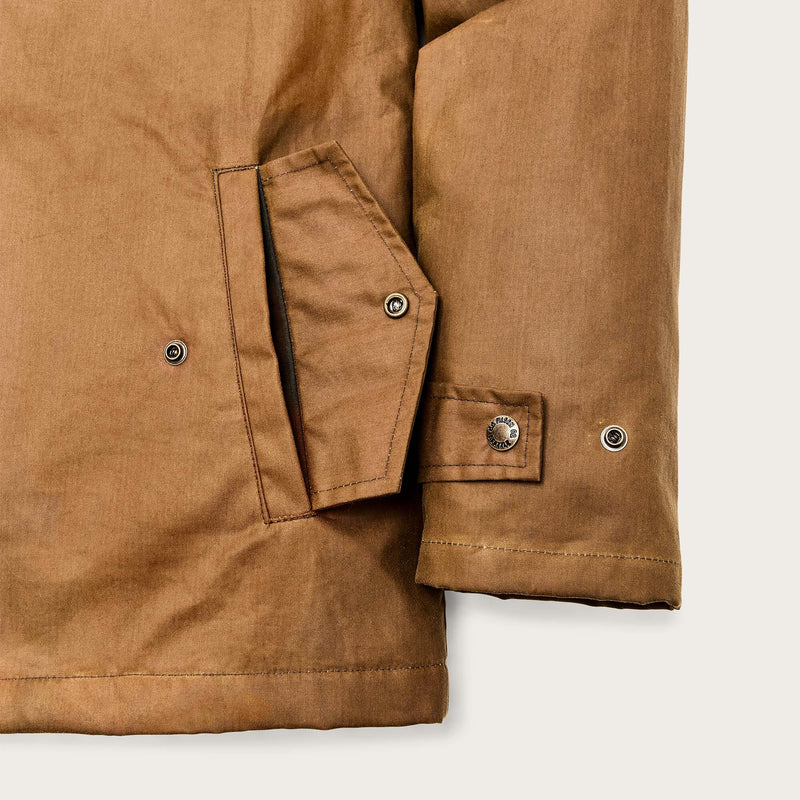 Filson x freeman wool lined raincoat by Filson | Dark tan / amber spr (Brown)