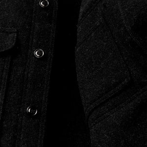 Mackinaw wool cruiser jacket par Filson | Charcoal (Black)