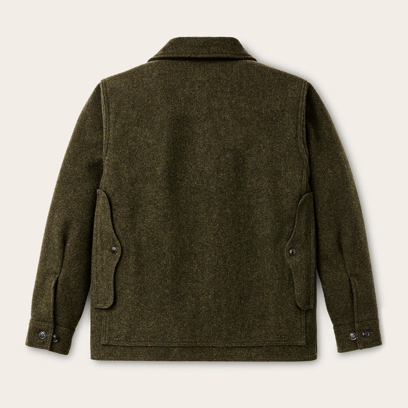 Mackinaw wool cruiser jacket par Filson | Forest green (Green)
