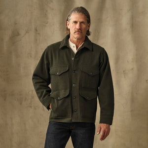 Mackinaw wool cruiser jacket par Filson | Forest green (Green)