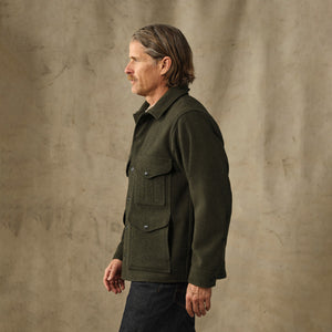 Mackinaw wool cruiser jacket par Filson | Forest green (Green)