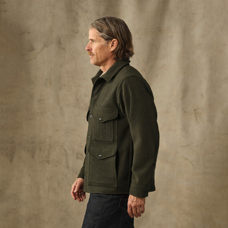 Mackinaw wool cruiser jacket par Filson | Forest green (Green)