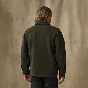 Mackinaw wool cruiser jacket par Filson | Forest green (Green)