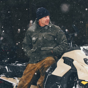 Mackinaw wool cruiser jacket par Filson | Forest green (Green)