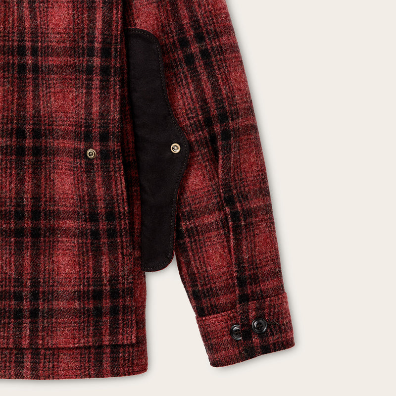 Mackinaw wool cruiser jacket par Filson | North country red plaid (Red)
