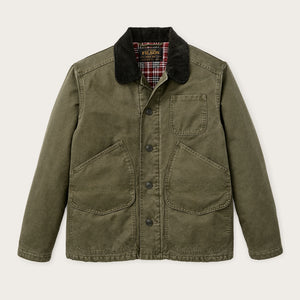 Insulated canvas outfitter jacket par Filson | Dark olive (Green)