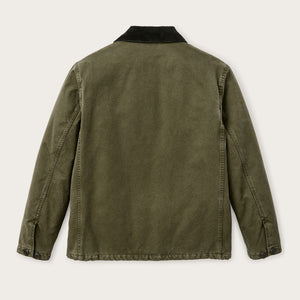 Insulated canvas outfitter jacket par Filson | Dark olive (Green)